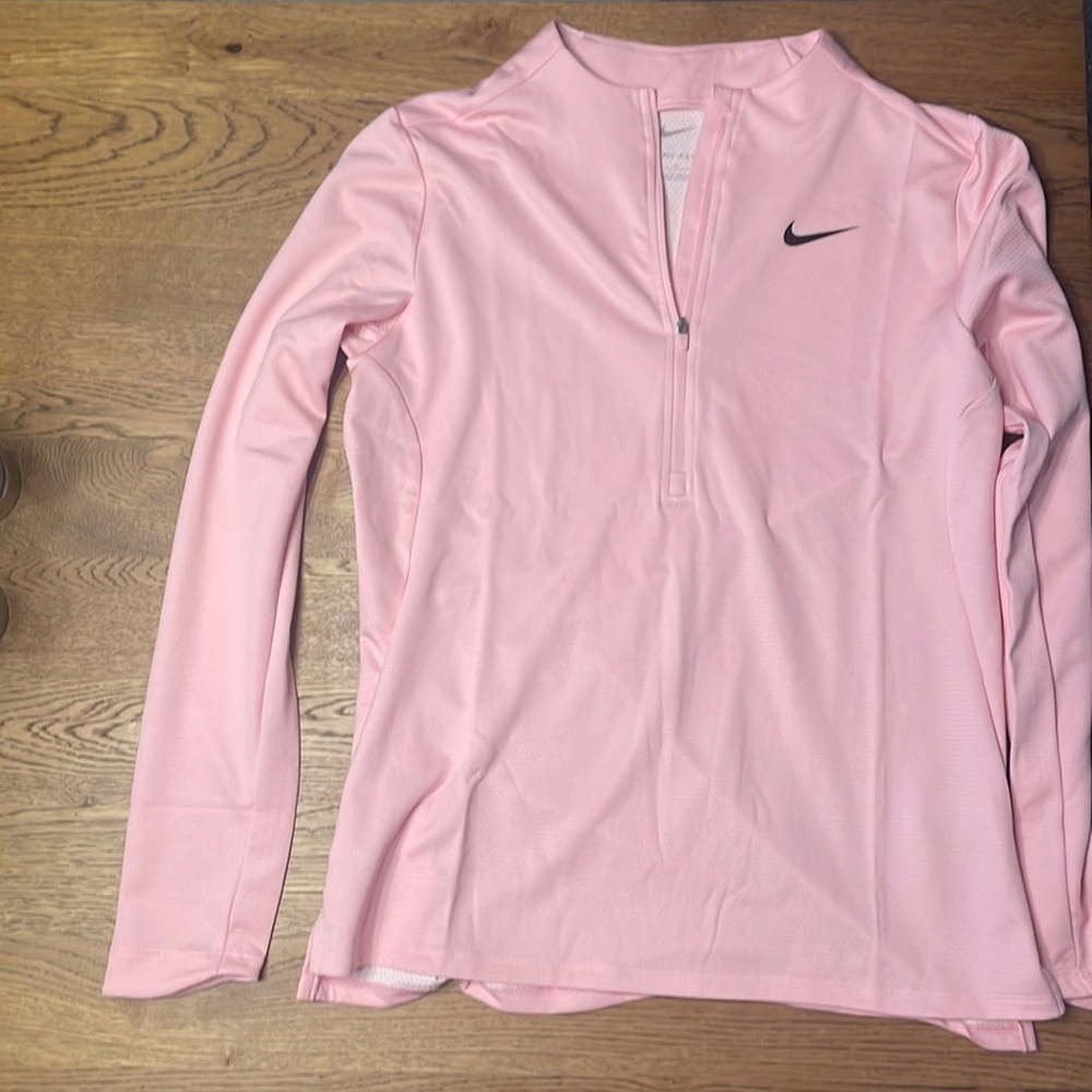 Nike golf pink zipup